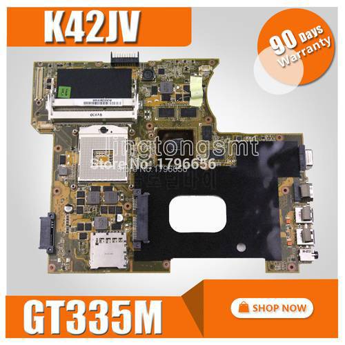 K42J Motherboard GT325M HD5730 HD6370 GPU for ASUS K42JV K42JP K42JA X42J A42J K42J A40J Laptop Motherboard Mainboard