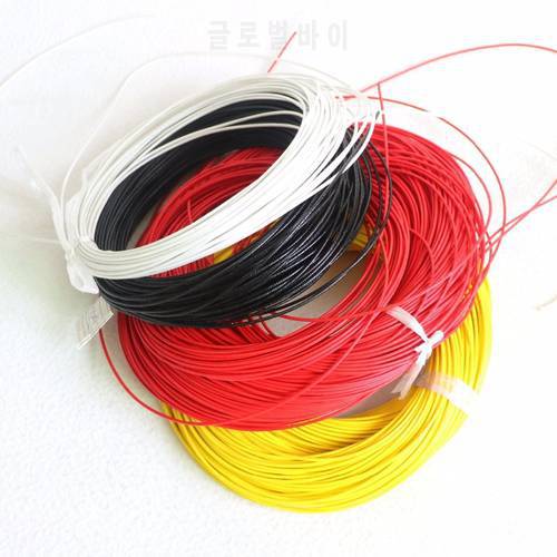 Donlis Diy Guitar Kit 20M 22 AWG Braided Wires Multiple Colors Single Coil Guitar Pickup Cloth Wire