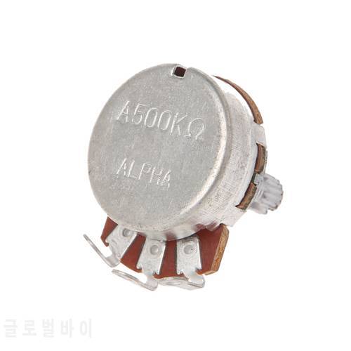 A500K OHM Audio POTS Potentiometer 24mm Base Replace for Electric Guitar