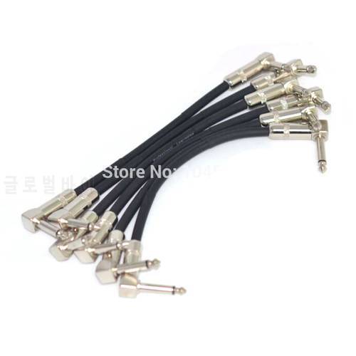6-PACK Guitar Effect Pedal Patch Cable with 1/4