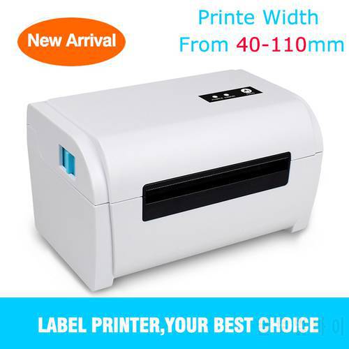 4 Inches Thermal Barcode Shipping Label Printer Sticker Printing Machine High Speed 160mm/s Compatible With eBay Shopify 4x6