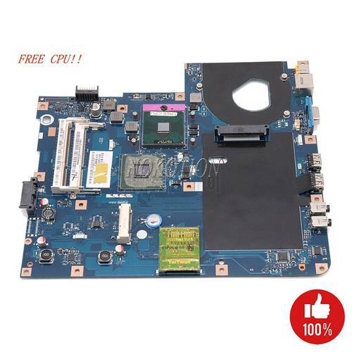 NOKOTION MBN7602001 MB.N7602.001 LA-4854P For Acer Emachines 5732 E527 Laptop Motherboard GL40 DDR3 with Free CPU