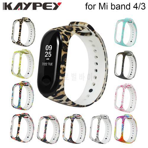 Colorful Silicone Strap For Xiaomi Mi Band 4 Sport Strap Bracelet For Xiaomi Mi Band 4 Xiaomi Miband 3 Wriststrap Without Watch