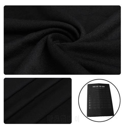 Black Speaker Grill Protective Cloth Stereo Gille Fabric Speaker Mesh Cloth Dustproof Size 1.6x0.5m