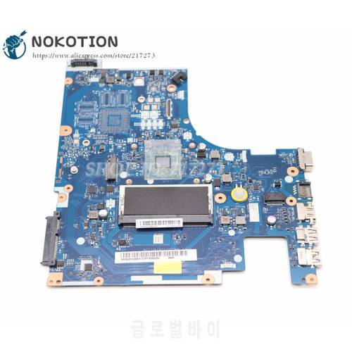 NOKOTION 5B20G05118 Laptop Motherboard For Lenovo G50 G50-30 MAIN BOARD ACLU9 / ACLU0 NM-A311 With CPU DDR3L UMA MB