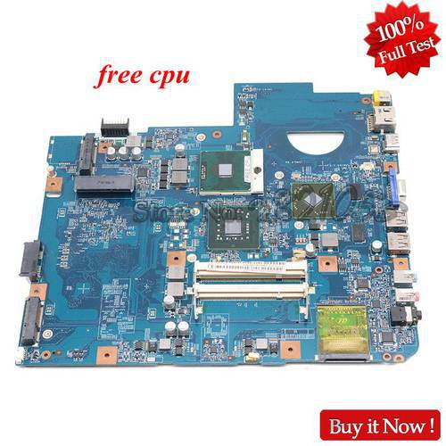 NOKOTION MBP5601015 MBPKE01001 48.4CG07.011 Main Board For Acer aspire 5738 laptop motherboard DDR2 HD4500 GPU Free cpu