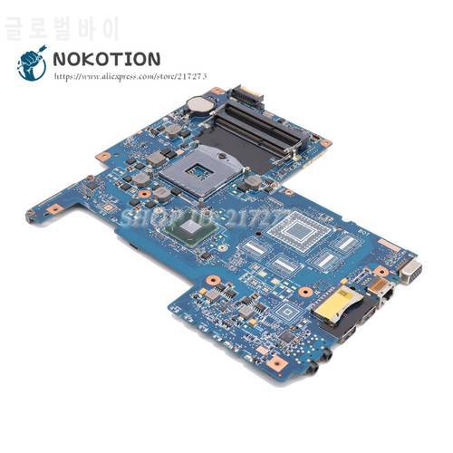 NOKOTION For Toshiba Satellite C675 C670 Laptop Motherboard HM65 GMA HD DDR3 H000033480 Main Board
