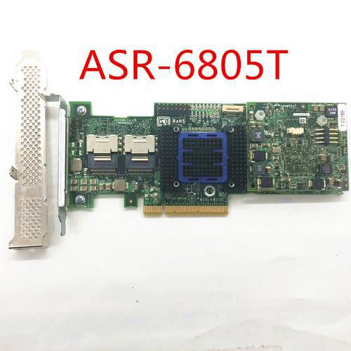 Microsemi PMC Adaptec RAID 6805t 2272800-R ASR-6805T 8-Port 6Gb/s PCI-E2.0 X8 Controller SAS Card RAID5 LSI 9260-8i