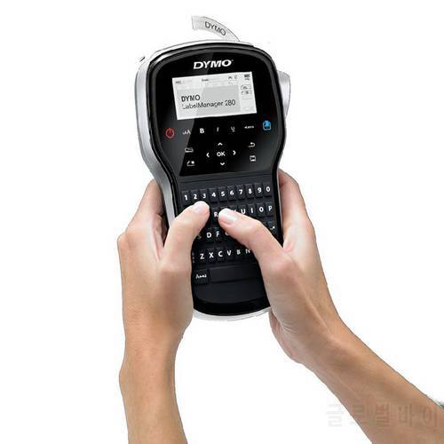 new original For Dymo LM-280 Label machine Chinese and English handheld portable label printer can be connected to the computer