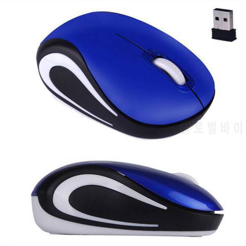 Mini 2.4 GHz 800-1600 DPI Wireless Optical Mouse Mice for PC Laptop Notebook Good quality