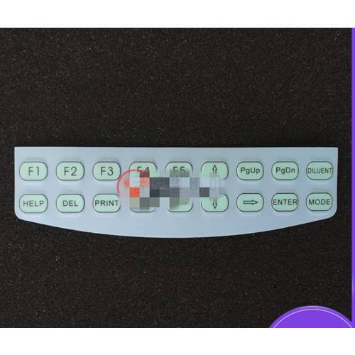 For Mindray BC2100 BC2800 BC2600vet English Version of the Button Membrane Blood Cell Plastic Button Film
