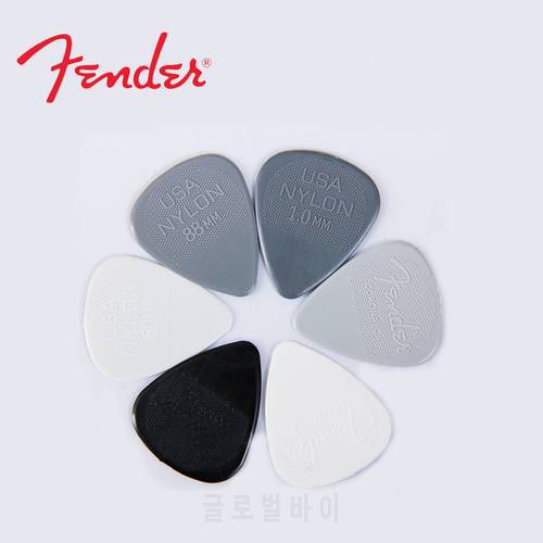 Fender 351 Shape Classic Nylon Guitar Picks Plectra Mediators 0.46/0.60/0.73/0.88/1.0/1.14mm, 1/piece