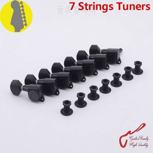 6/7/8 Strings Guitar Machine Heads Tuners Black (1284) MADE IN KOREA