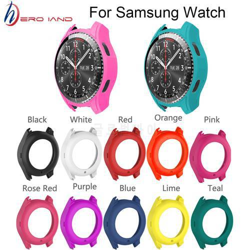 Smart Cover For Samsung Gear S3 Frontier/Galaxy watch 46 Watch Soft TPU Protection Silicone Full Case Cover New Fashion