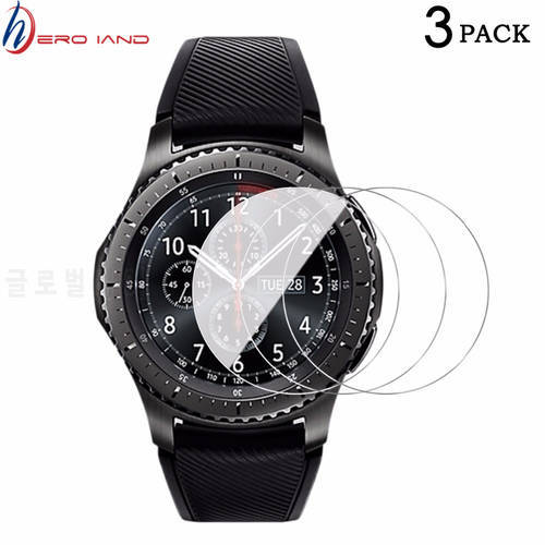 3pcs Gear S3 Frontier Glass For Samsung Galaxy watch 46mm Gear Sport S3 Classic Screen Protector 9H 2.5D S 3 Tempered glass