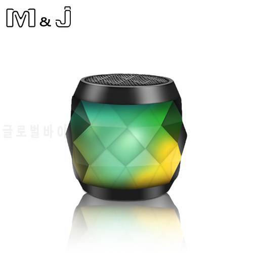 Bluetooth Speaker Column LED Mini Wireless Waterproof Portable Music Loudspeakers Hand-free call For iPhoneX Phone PC with Mic