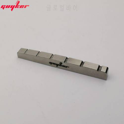 GUYKER Titanium alloy Slotted Guitar Nut 42/43*3.5MM For ST Guitar
