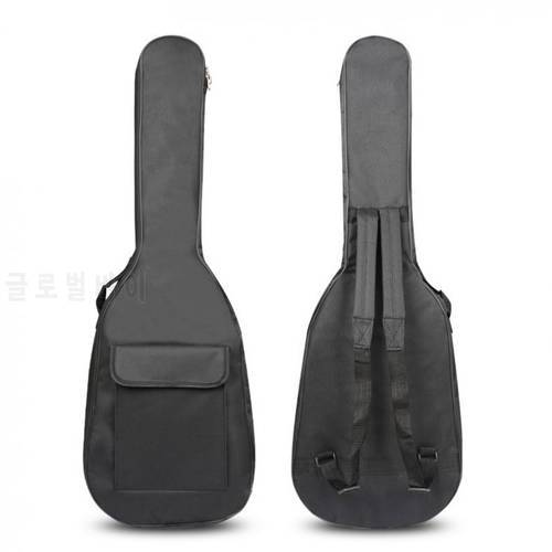 Electric Guitar Gig Bag 600D 5mm Thick Cotton Soft Waterproof Guitar Carry Case Cover with Double Shoulder Strap 101 x 34 x 5cm