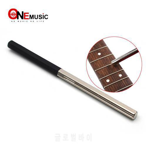 Guitar Fret Tools Crowning File Fret Dressing File with 3 Size Edges Luthier Tools for Guitar Polishing Tools Guitar Parts