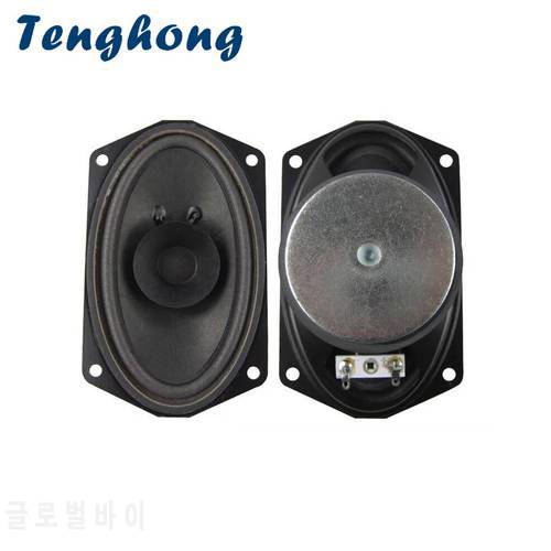 Tenghong 2pcs 813 Boat Oval Full Range Speaker 4Ohm 5W Bubble Basin Speaker Unit For 88 Key Keyboard Broadcast Audio Speaker DIY