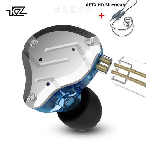 KZ ZS10 Pro In Ear Earphones Hybrid 4BA+1DD HIFI Bass Earbuds Metal Headphone Sport Noise Cancelling Headset Monitor