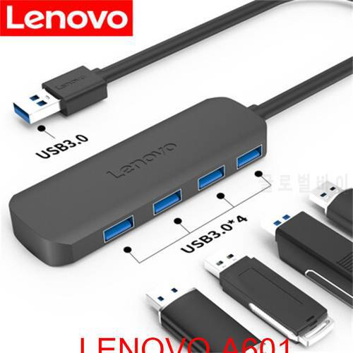 Lenovo A601 USB splitter high speed 4 port HUB multi-interface docking expansion docking converter notebook computer