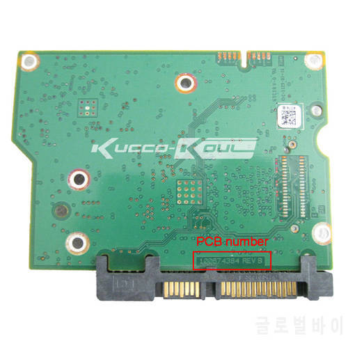 hard drive parts PCB logic board printed circuit board 100674384 for Seagate 3.5 SATA 1T/2T hdd ST1000VM002 ST2000VM003
