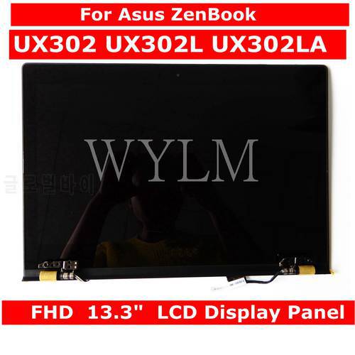 Used For Asus Zenbook UX302 UX302L UX302LA Laptop LCD Screen assembly