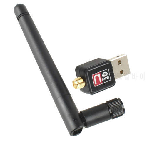 150Mbps USB WiFi Adapter Mini Dongle External Wireless LAN Network Card 2.4GHz 802.11n/g/b for PC Computer for Win 7 8