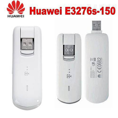 NEW Unlocked Huawei E3276S-150 LTE 4G 3G modem USB stick+ 35dBi 4G LTE Antenna Booster Dual Mimo