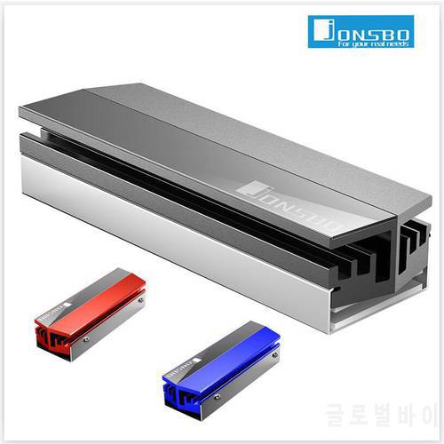 Jonsbo Heatsink Heat Aluminum M.2 Cooling Cooler Heat Sink Heat Thermal Pads for NGFF NVME PCIE 2280 SSD Hard Drive Disk