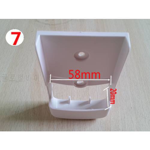 New (7) TV DVD Air Conditioner Wall Mount Remote Control Holder Wall Mounted 58mm*20mm (2.28in*0.79in) 1pcs