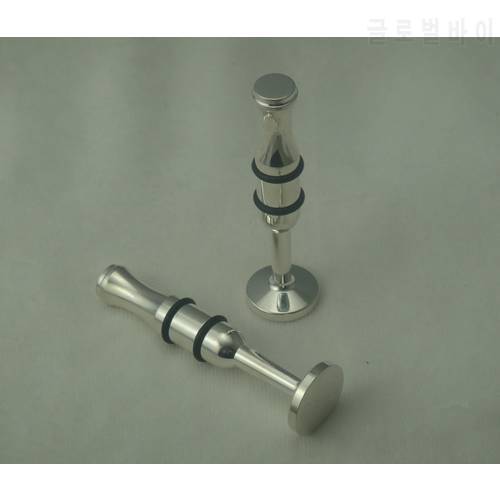 Trumpet instrument mouth trainer P.E.T.E. Personal Embouchure Training Device Silver Plate