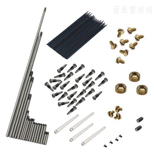 New 92pcs/set Alto Sax Saxophone Repair Parts Screws + Saxophone Springs Kit DIY Tool Woodwind Instrument Accessories