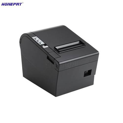 High Speed 220mm/s POS 80mm Thermal Receipt Printer with LAN Interface Support Logo and Barcode Printing