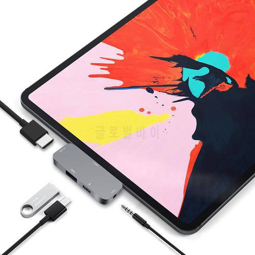 USB C Hub for iPad Pro 2018 USB 3.1 to Audio 4K HDMI USB 3.0 PD for Macbook Pro / Air for Samsung dex for HUAWEI Type C Adapter