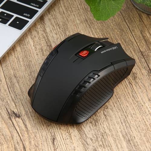 2.4GHz USB Wireless Mouse 1600DPI Optical Game Mouse Designed for Home Office Game Playing With Mini USB Receiver Optical Mice