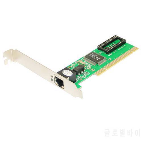 50pcs High Speed 10/100 Mbps NIC RJ45 RTL8139D LAN Network PCI Card Adapter For PC Laptop Computer