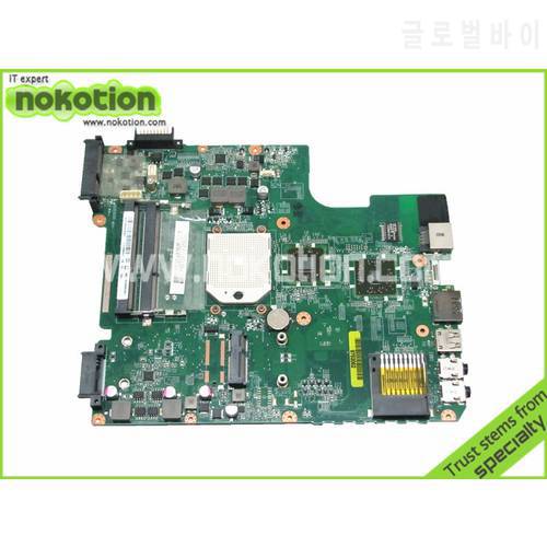 NOKOTION Laptop Motherboard For Toshiba Satellite L645D DDR3 A000073410 31TE3MB0040 DA0TE3MB6C0 Mainboard Socket S1 Free cpu