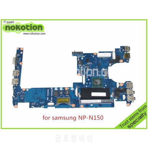 NOKOTION BA92-07262B BA92-07262A For samsung NP-N150 Laptop motherboard N450 CPU DDR3 Mainboard