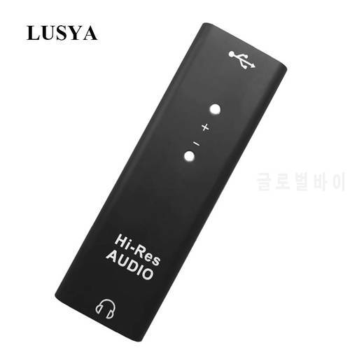 Lusya ES9038Q2M Headphone Amplifier Audio DAC Decoder SA9227 Type-c Portable HIFI Computer DSD252 G5-009