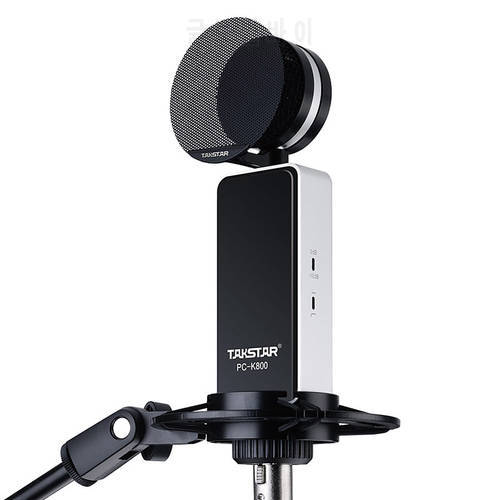 Takstar PC-K800 / PC K800 narration style recording microphone condenser mic Large diaphragm for broadcasting and recording