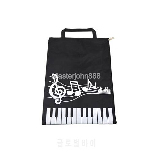 Music Piano Keyboard Music Note Sheet A4 File Oxford Soft Case Document Instruments Parts Bag For Musician Song Writer Artist