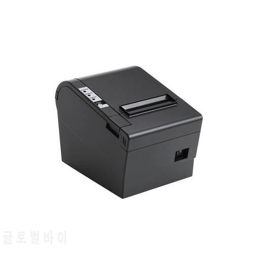 New High Speed 220mm/s POS 80mm Receipt Thermal Printer With USB and LAN Interface Support Logo and Barcode Printing
