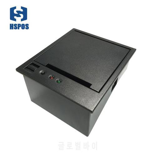 2 inch embedded thermal printer with auto cutter rs232 port taxi panel mini impressora support big Paper Roll Diameter 50mm