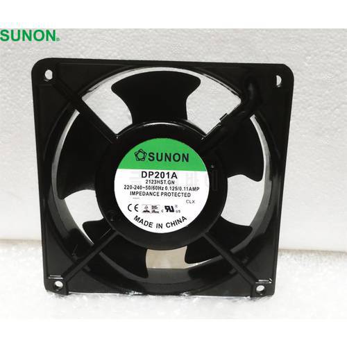 1pcs DP201A 2123HST.GN 120mm 120*120*38MM 12038 1238 220V wire type cooling fan for SUNON