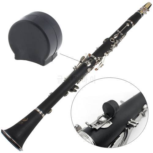 High Quality Rubber Clarinet Black Thumb Rest Saver Cushion Pad Finger Protector Comfortable for Clarinets Accessories