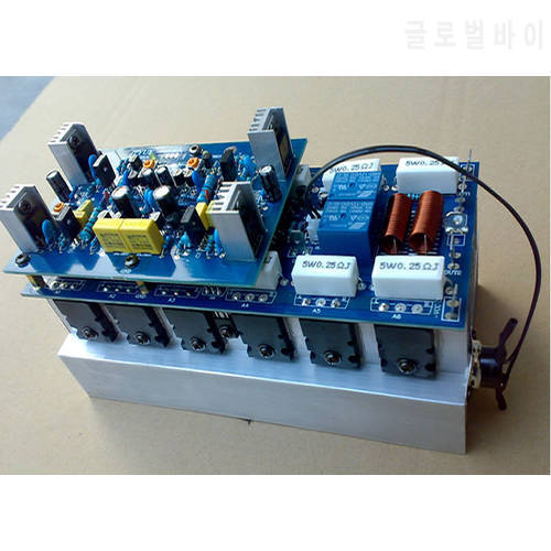NEW 12PCS C5200 A1943 power tube Assembled 350W*2 2.0 channel Powerful amplifier board / 2.0 amp board stage amplifer board