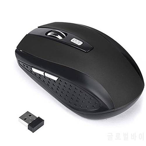 1600DPI 6 Button Wireless Gaming Mouse 2.4GHZ Optical Mouse Gamer Computer Mouse Mice For Pro Laptop Desktop Video Game Hot Sale