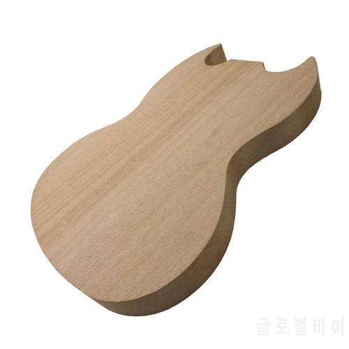 Okoume Wood Electric Guitar Body Blank Material Luthier Supply Guitar Making Kit